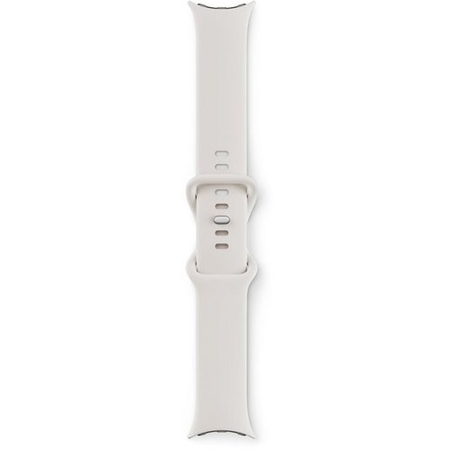 Google Pixel Watch WiFi - Smartwatch - polished silver/chalk Smartwatch