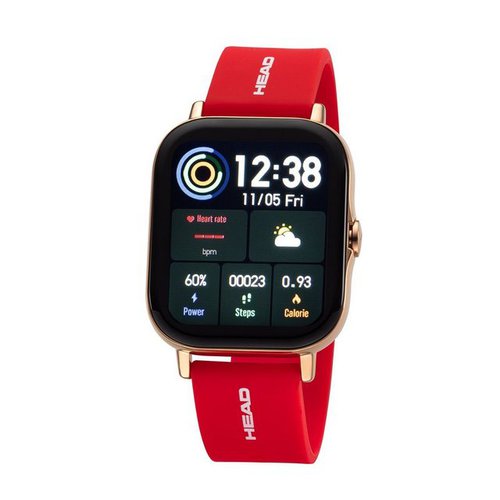 Head Smartwatch LOS ANGELES Smartwatch, Gesundheitsfunktionen, 2 Jahre Herstellergarantie