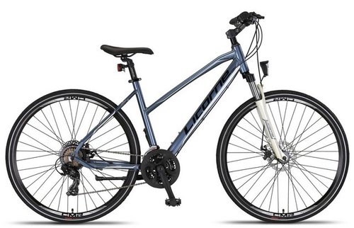 Licorne Bike Trekkingrad Premium Voyager Crossbike in 28 Zoll, 21 Gang