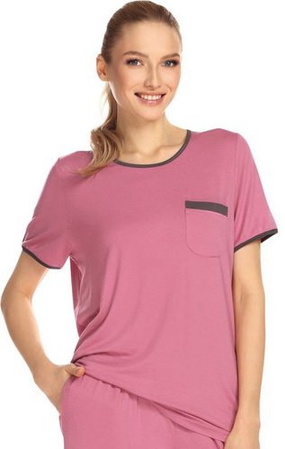 Ascafa Sweatshirt Damen-T-Shirt Uni