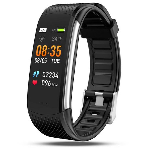 Haiaveng Fitness Tracker Armband 0,96" Bildschirm Sport Smartwatch Smartwatch, Sport-Uhr mit Pulsmesser,Schlafanalyse, Kalorienzähler-Fitness-Armband