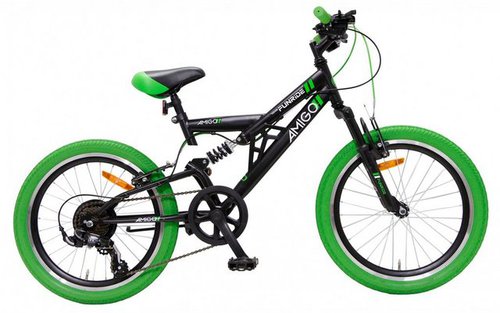 Amigo Fahrräder Kinderfahrrad AMIGO Fun Ride 20 Zoll 33 cm Junior 7G Felgenbremse Kinderfahrrad