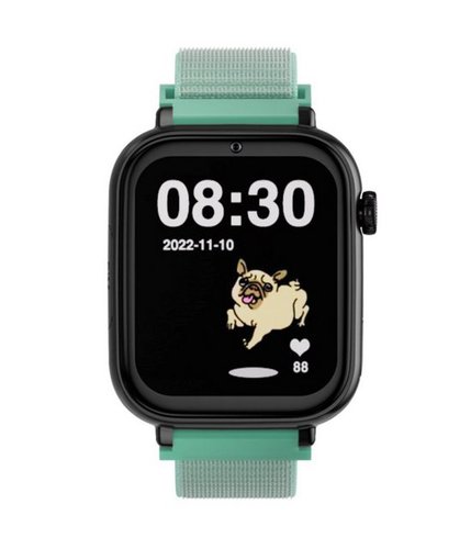 Savefamily SaveWatch+ Smartwatch (4,7 cm/1,85 Zoll, Android 8.1), inkl. magnetisches Ladekabel, Kinder-Smartwatch, Kids Watch, wechselbares Armband, Face ID