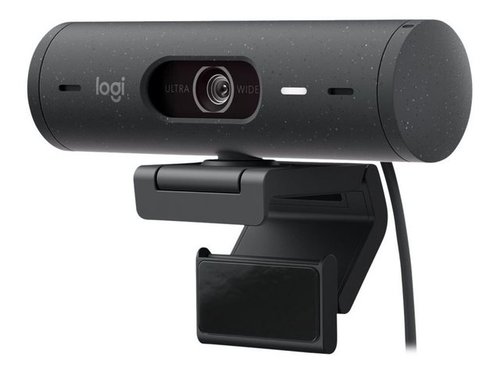 Logitech 960-001422 Brio 500, Webcam, 1920x1080p, 1280x720p (60fps) Webcam (Live Image Control, High Dynamic Range (HDR)