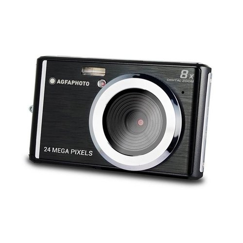 Agfa DC5500 Kompaktkamera schwarz 24 MP 8x digitaler Zoom CMOS-Sensor Kompaktkamera