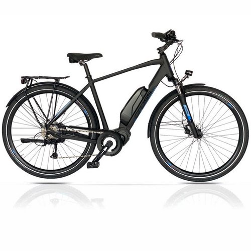 Airtracks E-Bike 28 Zoll Herren E-Bike Trekking Fahrrad V-TRON SHIMANO STеPS E5000 418W, 9 Gang, Kettenschaltung, Mittelmotor, 418 Wh Akku, Trekking Fahrrad SHIMANO RD-T3000 - 52cm 56cm 60cm Mod. 2024
