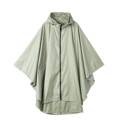 Fivejoy Regenmantel Regen Poncho (Regenjacke Regenponcho, Regenmantel Wasserdicht Unisex Camping, 1-tlg., Zelt Campingdecke 3 in 1 Multifunktionaler Regencape) für Picknick im Freien Trekking Camping Angeln Jagd Ausflug