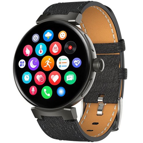 Haiaveng Smartwatch, 1.32" Touch-Farbdisplay, 70+ Sportmodi Fitness Armbanduhr Smartwatch, Fitnessuhr mit Blutsauerstoff Blutdruckmessung Herzfrequenz