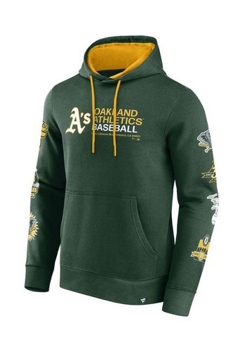 Fanatics Hoodie MLB Oakland Athletics Fleece Pullover