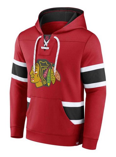 Fanatics Hoodie NHL Chicago Blackhawks Iconic Exclusive Pullover