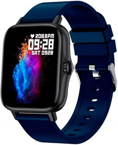 Dcu Tecnologic Smartwatch (1,7 Zoll, Android, iOS), Anrufe Benachrichtigungen Apps und Anrufe,8 Sportmodi,IP67 Zeitanzeige