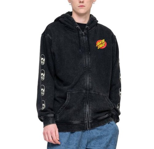 Santa Cruz Hoodie Ziphoodie Street Creep Hand (1 Stück, 1-tlg)