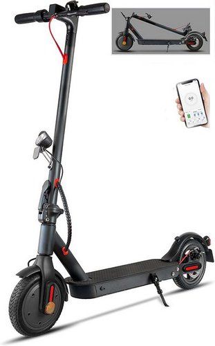 Zwheel E-Scooter E-Scooter, 8,5"ABE, APP 20 km/h 350W ElektroScooter, 350,00 W, 20,00 km/h, (mit Schutzblechen x), klappbar