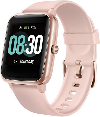 Umidigi Smartwatch (1,3 Zoll, Android, iOS), 5ATMwasserdichte.Armbanduhr Pulsuhr Schrittzähler,Herzfrequenz Pulsuhr