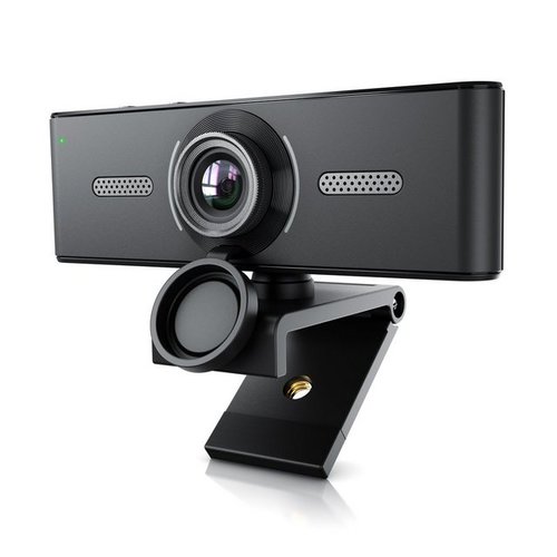 Aplic Full HD-Webcam (2K @ 30 Hz, FHD @ 60 Hz, manueller Fokus, Dual Mikrofon, Stativgewinde)