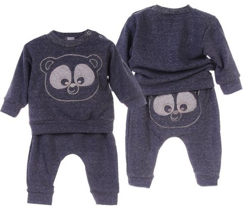 La Bortini Jogginganzug Baby Anzug Pulli und Hose 2Tlg. Set 56 62 68