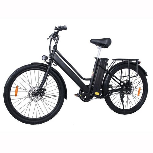 Fangqi E-Bike E-Bike 26 Zoll Elektrofahrrad,Citybike,Pedelec, 36V/14,4Ah akku,25KM/H, 350W Heckmotor