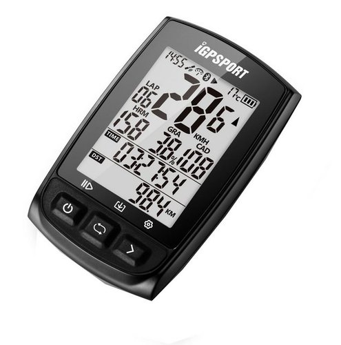 Igpsport Fahrradcomputer iGS50E GPS Fahrradtacho mit Höhenmesser ANT+