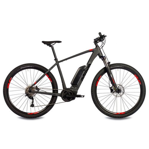 Airtracks E-Bike 29 Zoll E-MTB Mountainbike BOSCH Performance Line Gen3 500 Wh, 9 Gang, Kettenschaltung, Mittelmotor, 500 Wh Akku, SHIMANO ALIVIO - 46cm 51cm 56cm Mod 2024