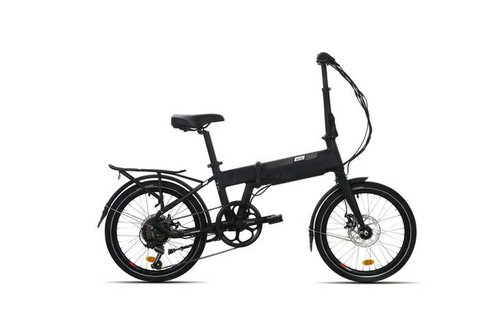 Top Velo E-Bike E-Bike E-Faltrad 20" powered by GRUNDIG 20 Zoll, 7 Gang SHIMANO, Hinterradnabenmotor, klappbar, 50 KM Reichweite