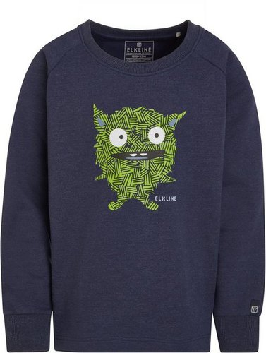 Elkline Sweatshirt Big Eyes