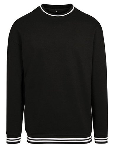 Build Your Brand Sweater Herren / Männer Crewneck Sweatshirt im College-Look bis 5XL