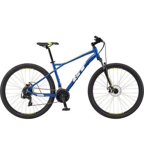 GT Mountainbike Aggressor Sport, 21 Gang Shimano Tourney Schaltwerk, Kettenschaltung, Mountainbike Hardtail MTB Fahrrad 650B Mountain Bike