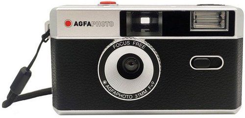 Agfaphoto Analoge 35mm Kamera schwarz Kompaktkamera