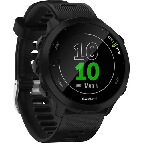 Garmin Forerunner 55 GPS Uhr mit Herzfrequenzmessung. Fitnessuhr (iOS - Apple), GPS-Laufuhr, GPS mit Herzfrequenzmessung