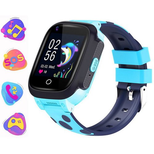 Amorxia Kinder Smartwatch, Kind Uhr Telefon mit Zwei Wege Gespräch MP3 Kamera Smartwatch