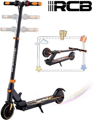 Rcb Miniscooter für Kinder und Jugendliche, max. 20 km/h, faltbarer TECH Elektroroller