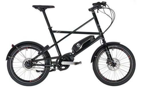 Cooper E-Bike UTY 8, 8 Gang Shimano Nexus Schaltwerk, Nabenschaltung, Mittelmotor, 500 Wh Nabendynamo, 8-Gang-Schaltung, 20 Zoll Kompaktbike, hydraulische Scheibenbremsen