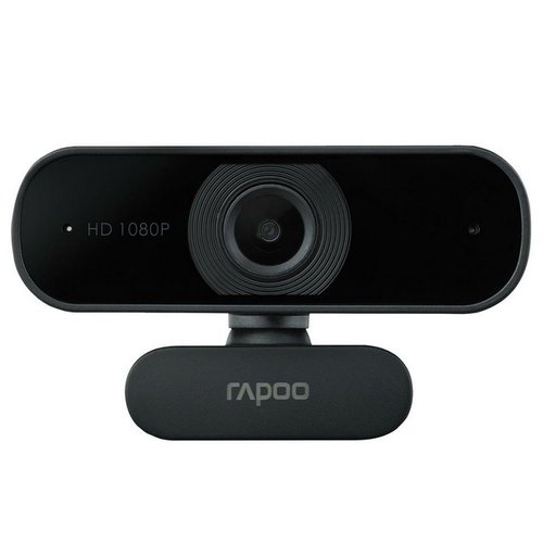Rapoo XW180 Full HD-Webcam (USB Plug & Play, 1080p-Videoerlebnis, 80° Flexibel drehbar, Autofokus)