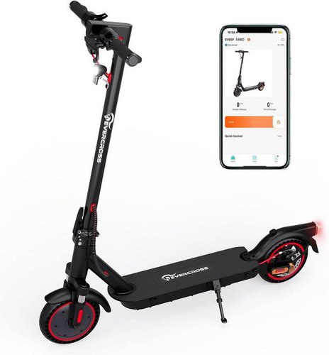Hitway E-Scooter 8.5 Zoll Klappbar E-roller 20km/h mit Strassenzulassung (eKFV) 3 Gänge, 400,00 W, 20,00 km/h, APP-Sperrfunktion