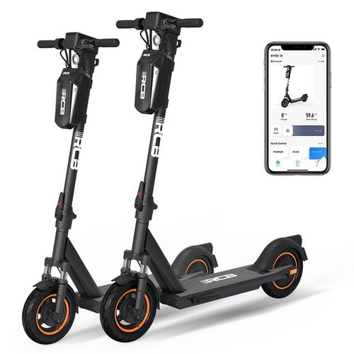 Citysports E-Scooter RCB-EV10Z Elektroscooter 350W Motor, 20,00 km/h, 10" Elektroroller Mit Straßenzulassung(ABE) mit APP 36V 11.4Ah AKKU