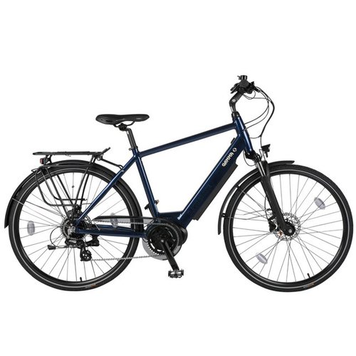 BATRIBIKE E-Bike GAMMA X Herren, 8 Gang Shimano Altus Schaltwerk, Kettenschaltung, Mittelmotor 250,00 W, (Akku-Ladegerät, Akku-Schlüssel), Innerhalb der StVZO