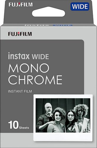Fujitsu FUJIFILM instax WIDE 10 Filme Monochrome Fotos Sofortbildfilme Sofortbildkamera