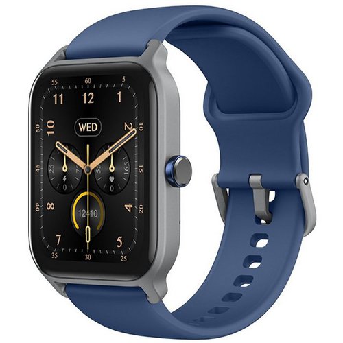 Redom Damen Herren Fitness Uhr Uhren Tracker Smart Watch Sportuhr Armbanduhr Smartwatch (1,8 Zoll, 300mAh Li-Ionen) IP68 Wasserdicht Fitnessuhr Armband Uhr mit Alexa Built-in, 1-tlg., Touchscreen, Pulsmesser Schrittzähler Schlafmonitor Aktivitätstracker