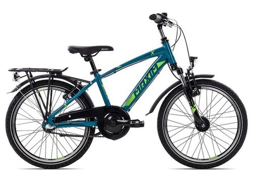 Maxim Kinderfahrrad Sporty 3 20, 3 Gang Shimano Nexus 3 Rücktritt Schaltwerk, Kinderrad 20 Zoll Junge Mädchen blau