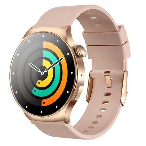 Yuede AMOLED Smartwatch Damen und Herren, Fitness Uhr Mit Sprachanruf, Smartwatch (1,46 Zoll) Fitness Tracker mit Schrittzähler, Schlaftracking, Kalorienverbrauch, Sportuhren mit Herzfrequenzmessung, Schlafüberwachung, Blutsauerstoffmessung, Sportarmband Kompatibel mit iOS und Android.