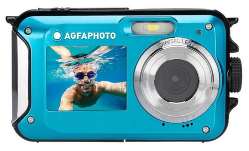 Agfaphoto WP8000 blau Digitalkamera Outdoor-Kamera