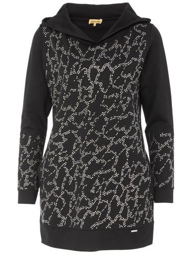 Sarah Kern Sweatshirt mit Nietenverzierung