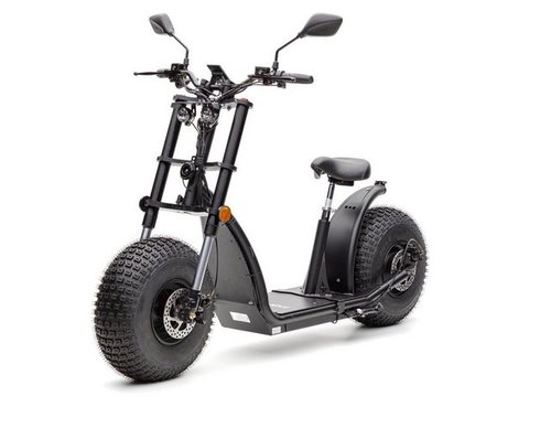 Forca E-Scooter KnuMo II 3000W 60V 45 km/h PURE black, 45,00 km/h, (Set, Knumo II 3000W 45 km/h 20ah Lithium), mit Straßenzulassung