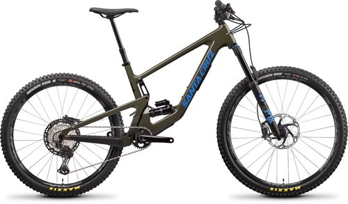 Santa Cruz Bronson | C | XT | Gloss moss and Blue
