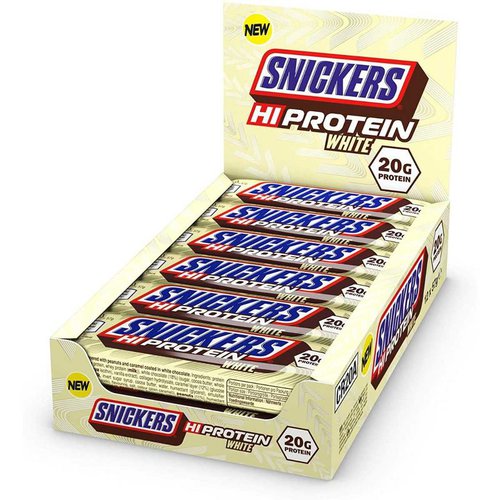 Snickers Hi Protein Riegel 12 x 57 g Weie Schokolade