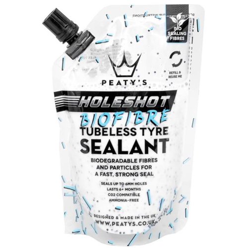 Peaty's Tubeless Reifendichtmittel Holeshot BioFibre