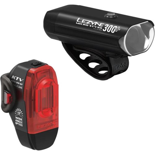 Lezyne Leuchten-Set Micro Drive 300+ / KTV Drive