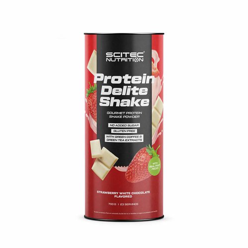 Scitec Nutrition Protein Delite Shake 700 g Erdbeer weie Schokolade