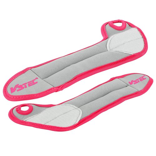 V3TEC Handmanschette grau/pink 2 x 0.5 kg