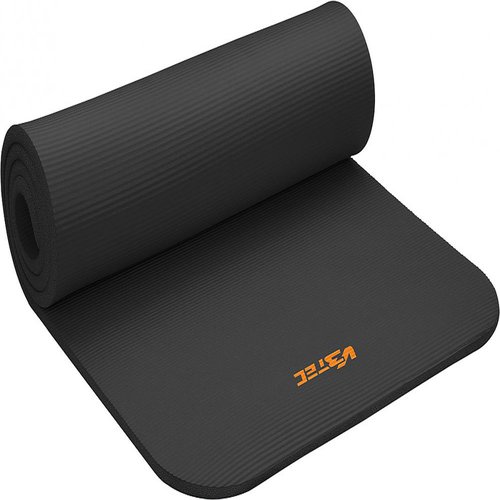 V3tec Fitness Gymnastikmatte 190 x 60 cm schwarz